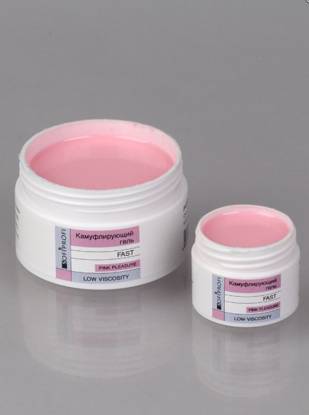 Гель камуфлирующий низкой вязкости Sofiprofi FAST PINK PLEASURE LOW VICOSITY